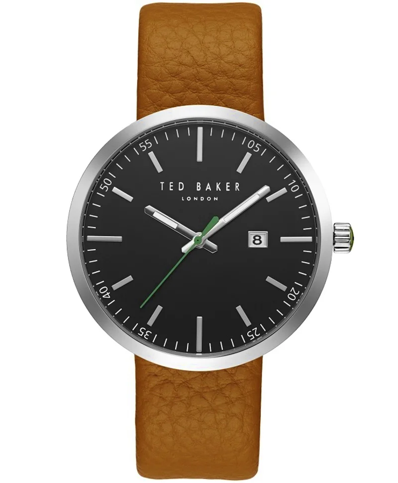 Φωτογραφία προϊόντος: Ted Baker Jack Ρολόι Μπαταρίας με Καφέ Δερμάτινο Λουράκι ΤΕ10031561