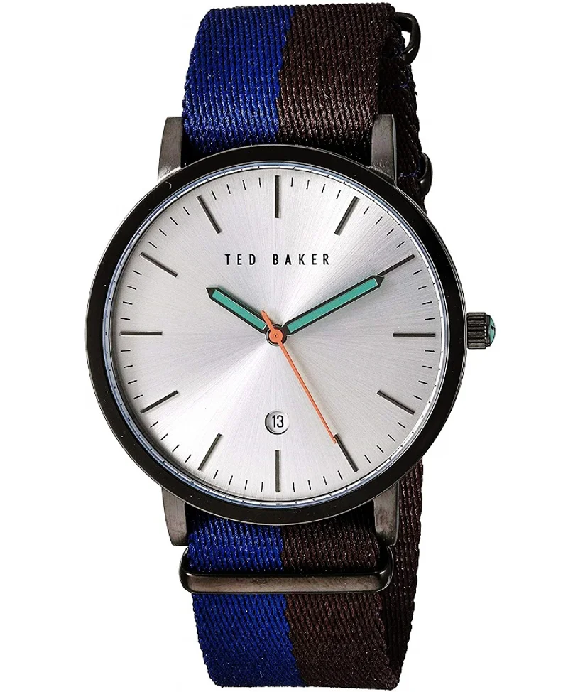 Φωτογραφία προϊόντος: Ted Baker Graham Ρολόι Μπαταρίας με Μπλε Υφασμάτινο Λουράκι ΤΕ10026315