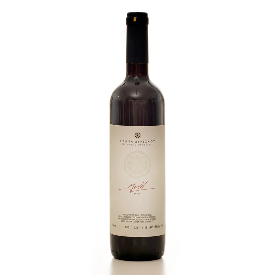 Φωτογραφία προϊόντος: Merlot Κτήμα Δερέσκου, 2018, ΕΡΥΘΡΟΣ, 750ml, Ξηρός Οίνος, Ποικιλία Merlot, Αγριλιά