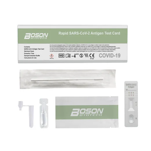 Φωτογραφία προϊόντος: Boson Rapid SARS-CoV-2 Antigen Test Card 1τμχ