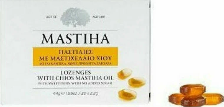 Φωτογραφία προϊόντος: Chios Mastiha Growers Association Mastihashop Παστίλιες με Μαστιχέλαιο Χίου 20τμχ