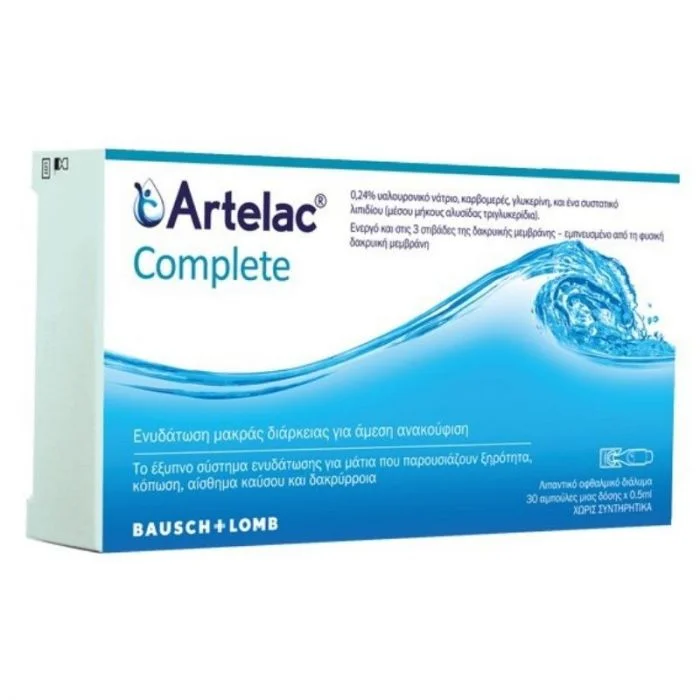 Φωτογραφία προϊόντος: Bausch+Lomb Bausch & Lomb Artelac Complete 30x0.5ml