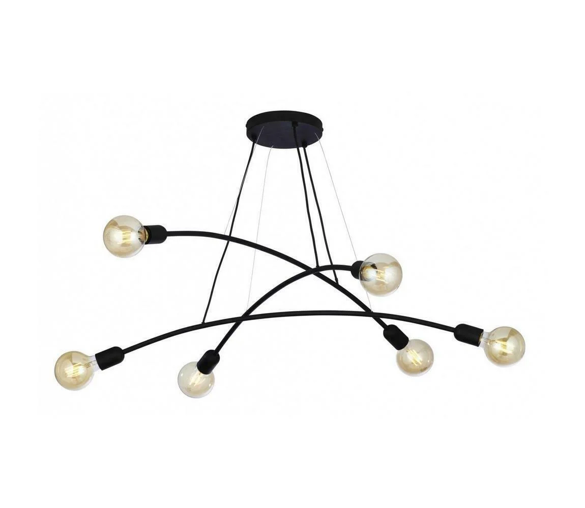 Φωτογραφία προϊόντος: TK Lighting Fairy Πλαφονιέρα Οροφής Μαύρη με Ντουί E27