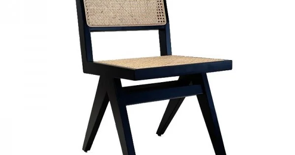 Φωτογραφία προϊόντος: Set boutique CHANDIGARH 4265 DINING CHAIR BLACK Καρέκλα ξυλινη 46 × 57 × 78 cm (L x W x H)