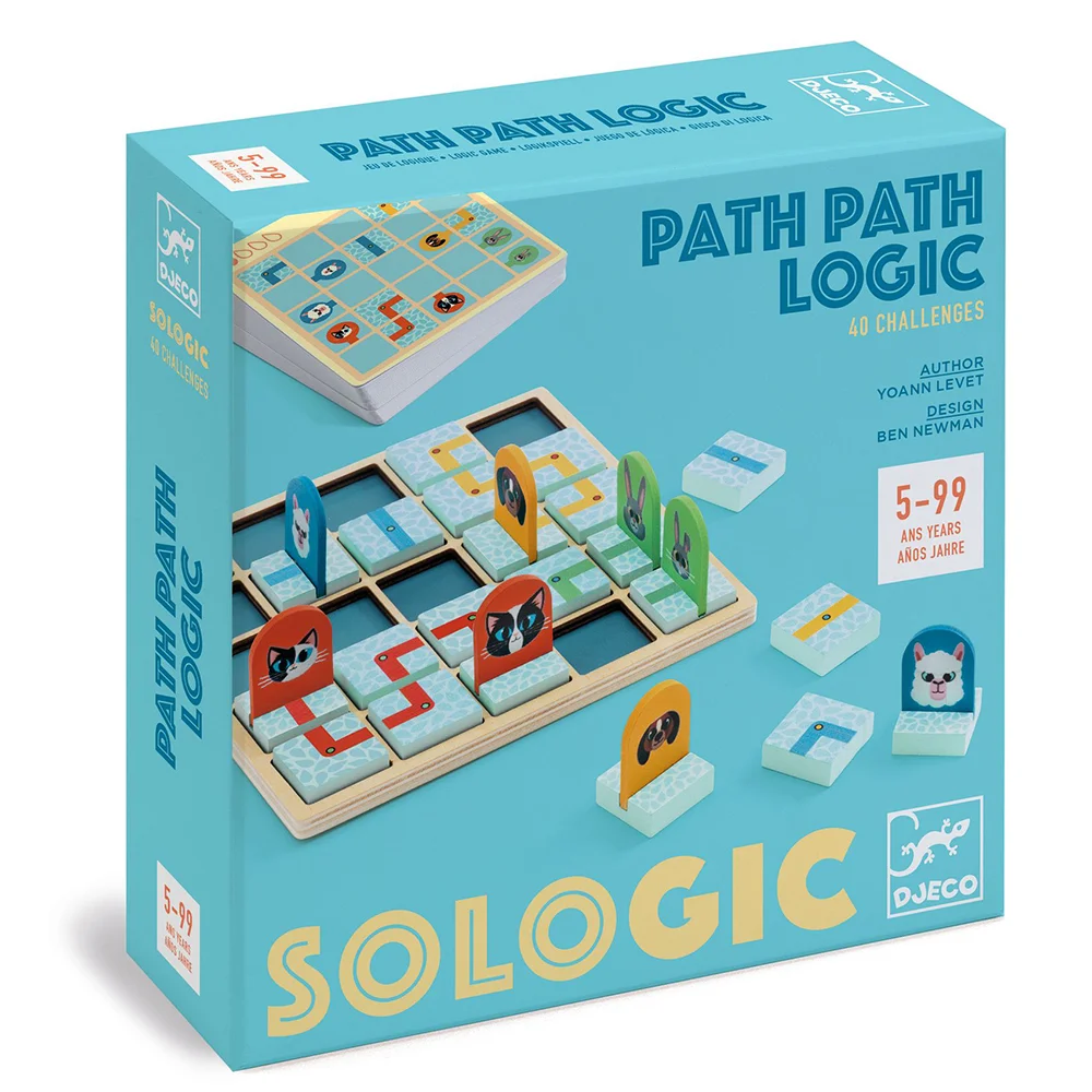 Φωτογραφία προϊόντος: Djeco Παιχνίδι Λογικής "Path Path Logic"