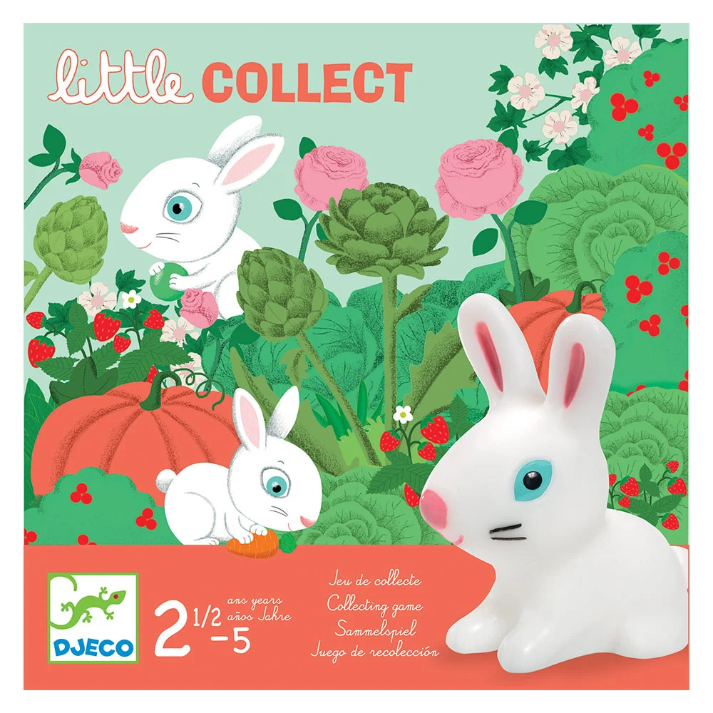 Φωτογραφία προϊόντος: Djeco Little Collect Επιτραπέζιο Συλλογής Λαγουδάκια και καρότα