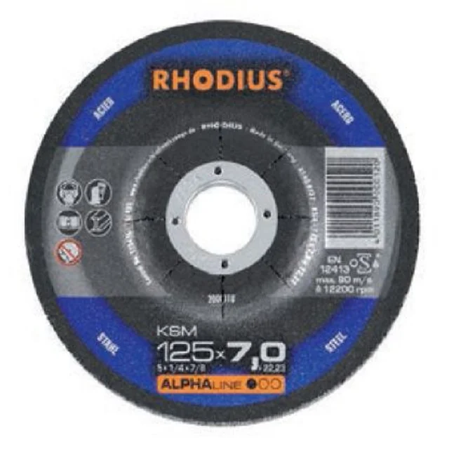 Φωτογραφία προϊόντος: Δίσκοι λείανσης RHODIUS 125x7