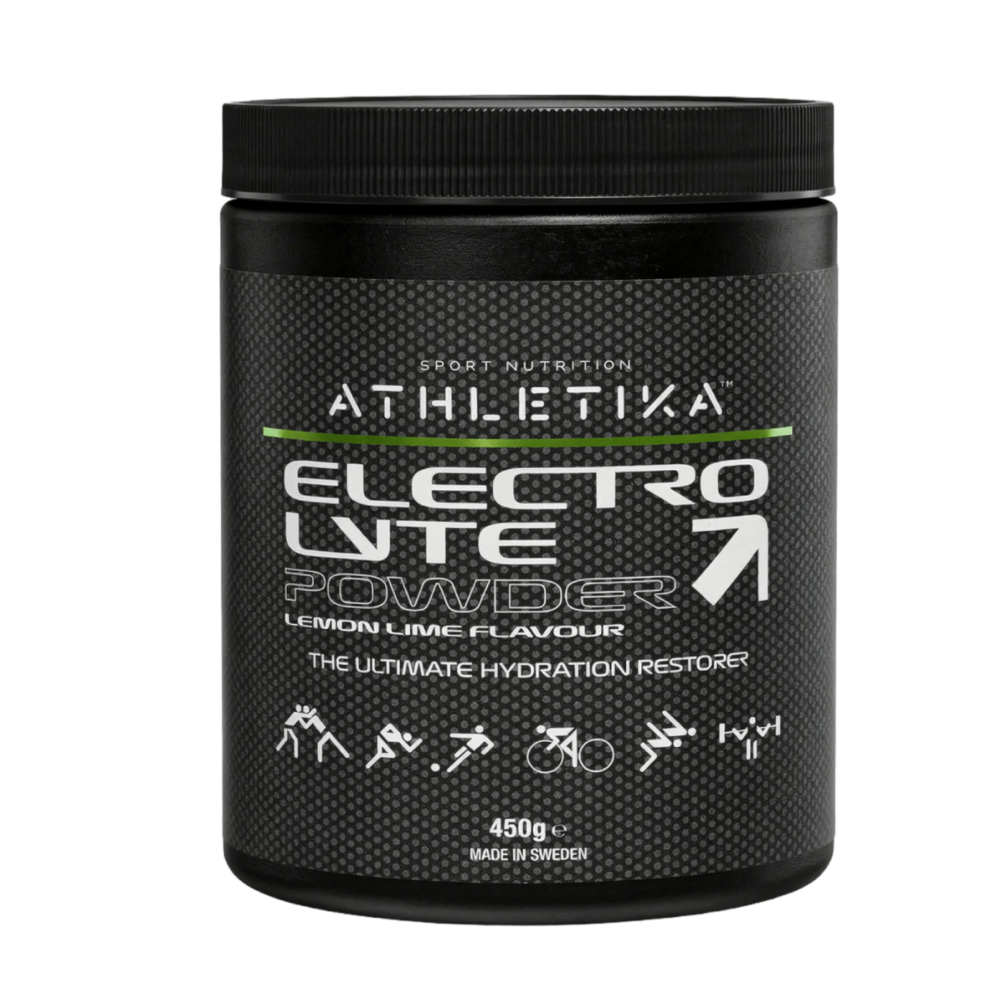 Φωτογραφία προϊόντος: ATHLETIKA Electrolytes 450g lemon lime (83809)