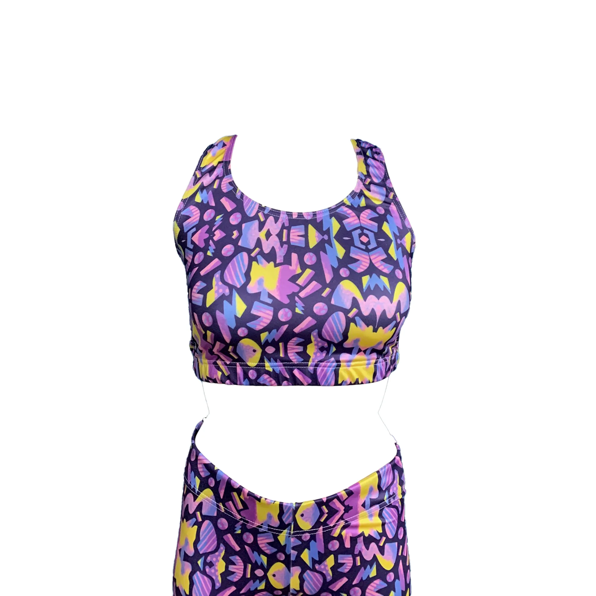 Φωτογραφία προϊόντος: Αθλητικό crop top λύκρα lux 1