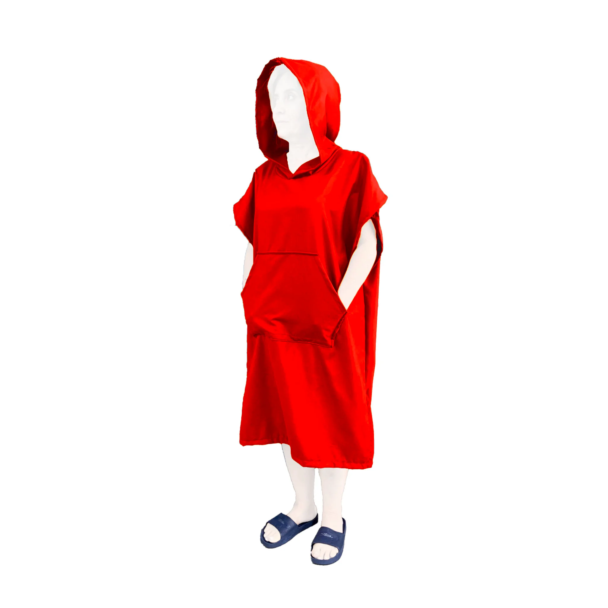 Φωτογραφία προϊόντος: Πόντσο microfiber παιδικό κόκκινο