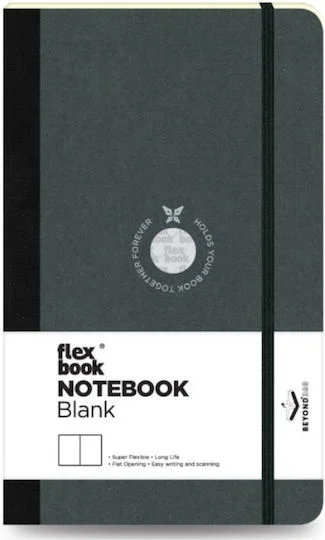 Φωτογραφία προϊόντος: Exas paper ΣΗΜΕΙΩΜΑΤΑΡΙΟ ΗΒ FLEX ΛΕΥΚΑ 2100004 13X21 BLACK