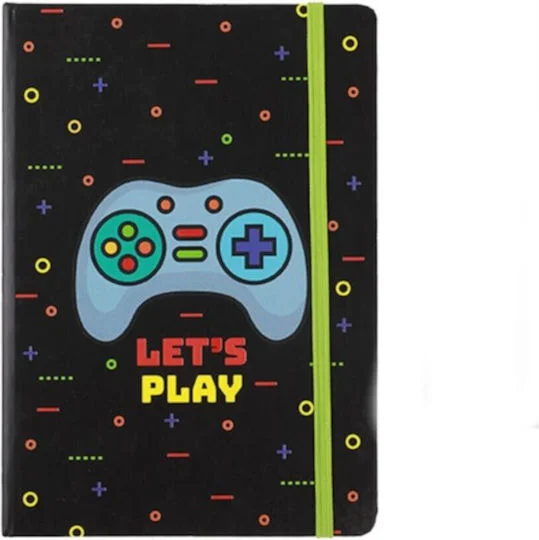 Φωτογραφία προϊόντος: ΣΗΜΕΙΩΜΑΤΑΡΙΟ i-TOTAL LET S PLAY A5 ΛΑΣΤΙΧΟ
