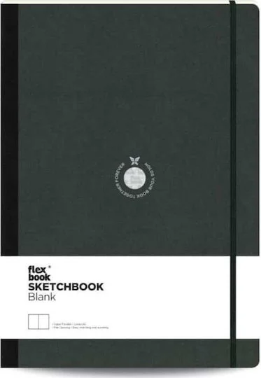 Φωτογραφία προϊόντος: Exas paper ΣΗΜΕΙΩΜΑΤΑΡΙΟ ΗΒ FLEX SKBOOK 2100028 15X21 BLACK