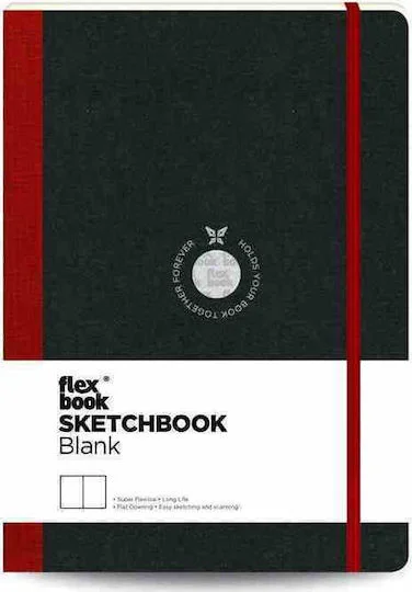 Φωτογραφία προϊόντος: Exas paper ΣΗΜΕΙΩΜΑΤΑΡΙΟ ΗΒ FLEX SKBOOK 2100030 15X21 RED