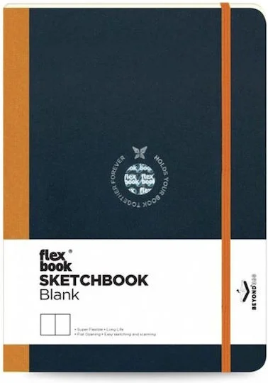 Φωτογραφία προϊόντος: Exas paper ΣΗΜΕΙΩΜΑΤΑΡΙΟ ΗΒ FLEX SKBOOK 2100113 15X21 ORANGE