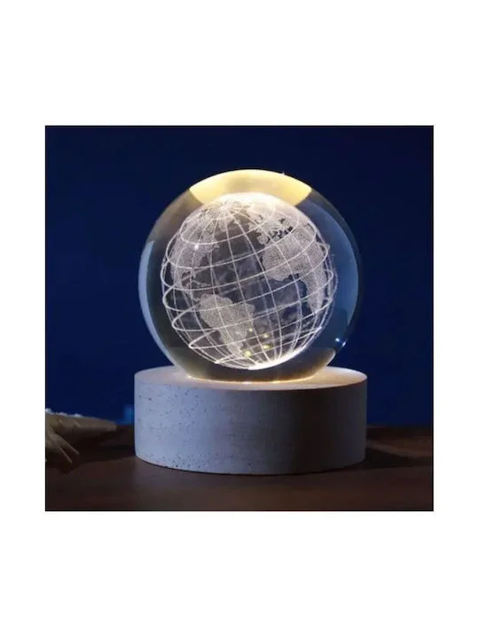 Φωτογραφία προϊόντος: ΛΑΜΠΑ i-TOTAL CRYSTAL BALL EARTH SMALL 6cm