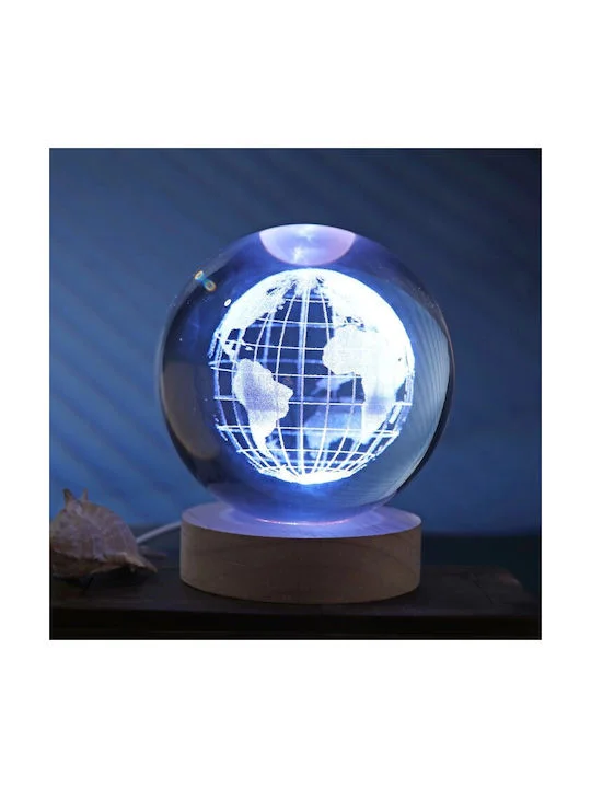 Φωτογραφία προϊόντος: ΛΑΜΠΑ i-TOTAL CRYSTAL BALL EARTH LARGE 10cm