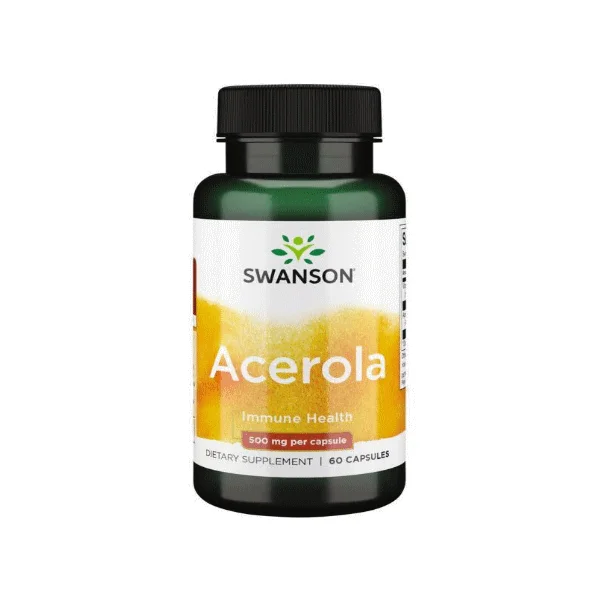 Φωτογραφία προϊόντος: Acerola (Ασερόλα) 500mg x 60 caps - Swanson