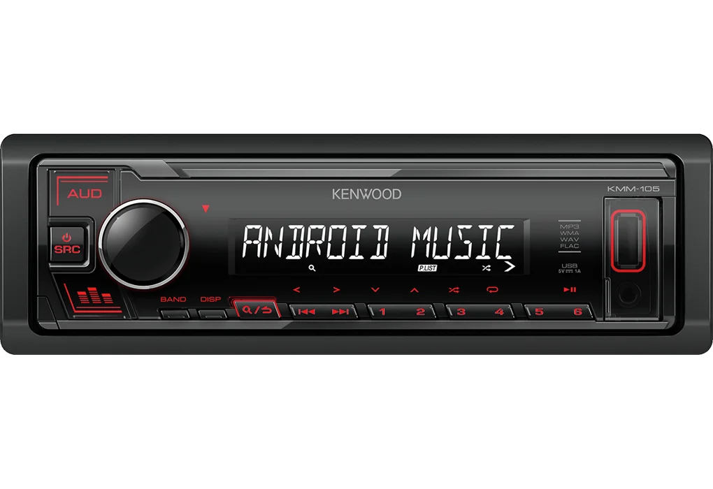 Φωτογραφία προϊόντος: Kenwood Ράδιο MP3/USB Red KMM-105RY