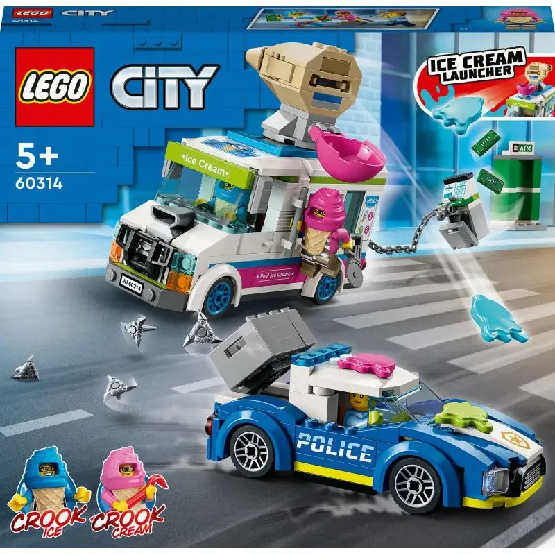 Φωτογραφία προϊόντος: Lego City Αστυνομική Καταδίωξη Φορτηγού Παγωτών (60314)