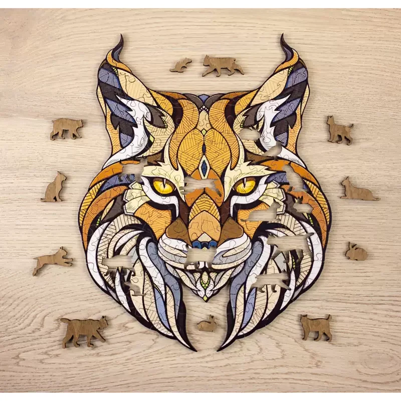 Φωτογραφία προϊόντος: EWA Eco Wood Art Πάζλ Lynx Ξύλινο Κουτί (1089)