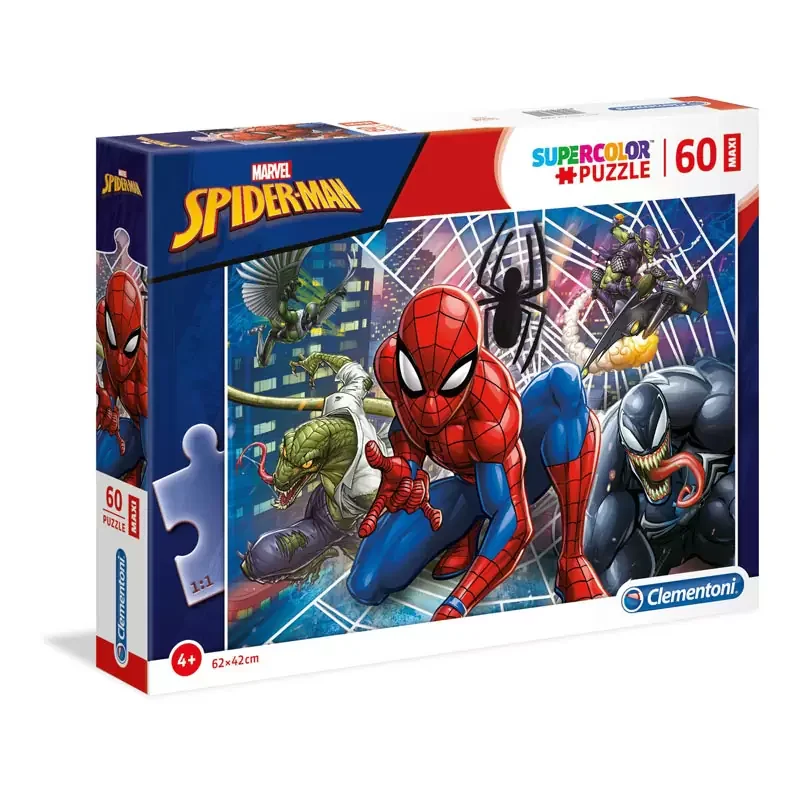 Φωτογραφία προϊόντος: Clementoni Παζλ 60 Τεμάχια Spiderman (1200-26444)