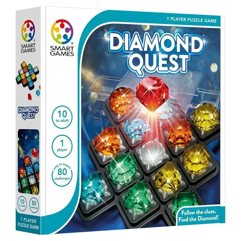 Φωτογραφία προϊόντος: Smartgames Επιτραπέζιο Η αναζήτηση του κόκκινου διαμαντιού 80 challenges (SG093)