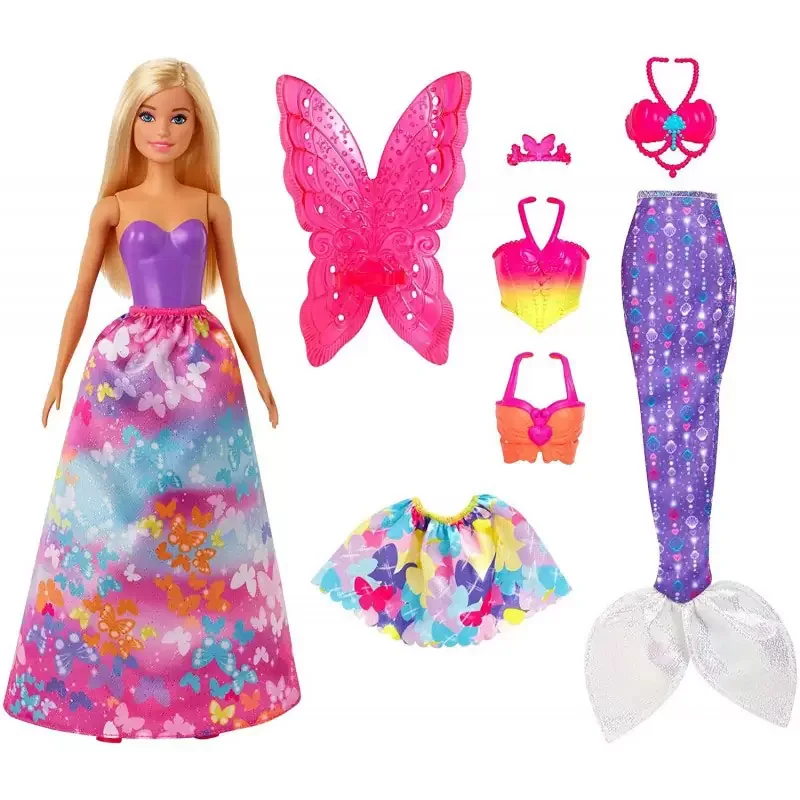 Φωτογραφία προϊόντος: Barbie Dreamtopia Παραμυθένια Εμφάνιση Σετ Δώρου (GJK40)