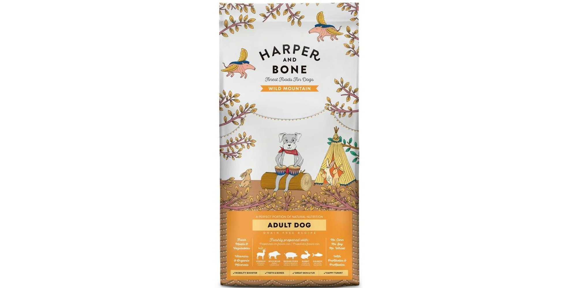 Φωτογραφία προϊόντος: Harper + Bone Adult Medium + Large Wild Mountain 2kg