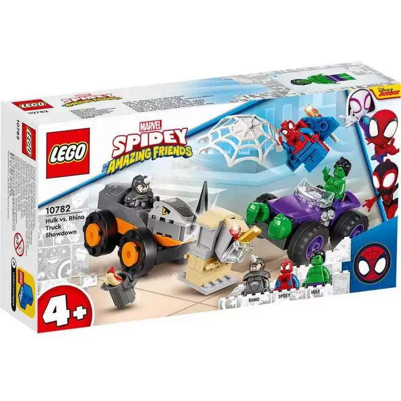 Φωτογραφία προϊόντος: Lego Super Heroes Σπάιντι Και Οι Φανταστικοί Φίλοι Του: Αναμέτρηση Χαλκ Εναντίον Ράινο Με Φορτηγά (10782)