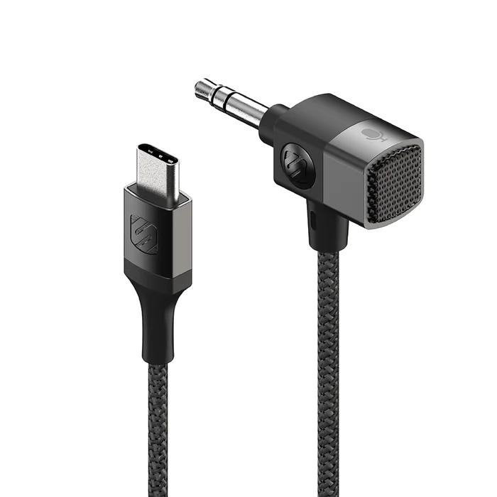 Φωτογραφία προϊόντος: Scosche CAUXMICB4-SP Καλώδιο USB-C - 3.5mm Aux με Μικρόφωνο 1m