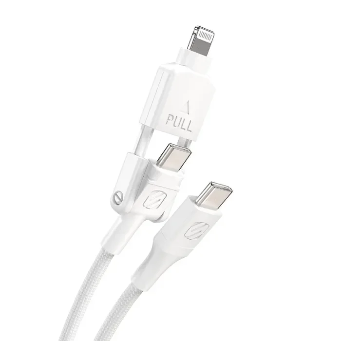 Φωτογραφία προϊόντος: Scosche CCi4B4PWT-SP Καλώδιο USB-C σε USB-C/Lightning1,2m White