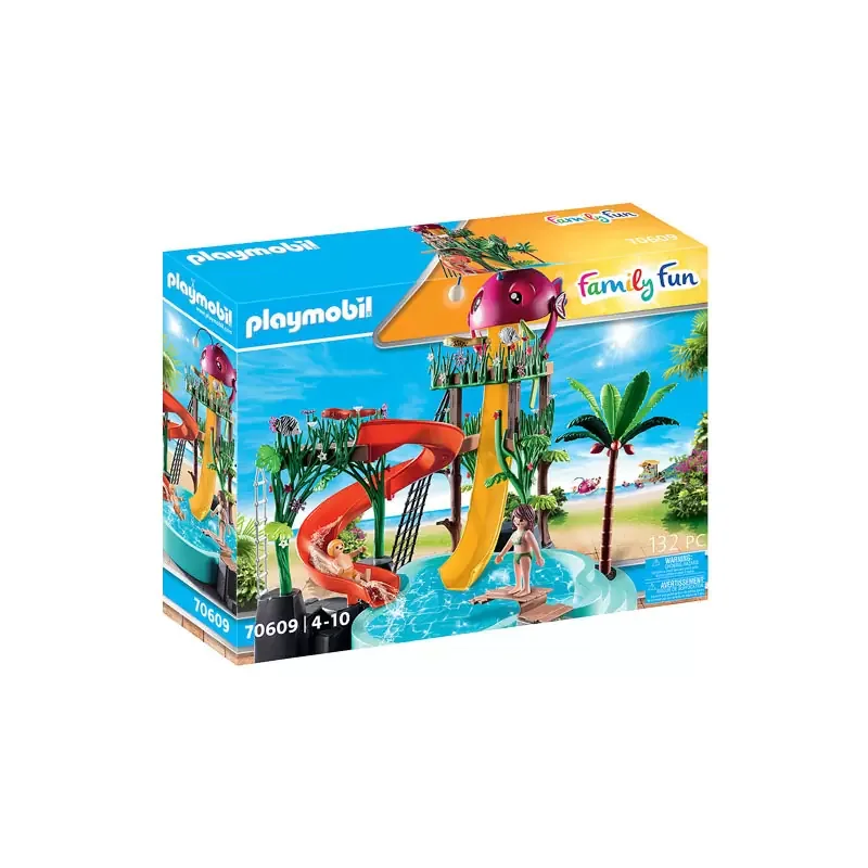 Φωτογραφία προϊόντος: Playmobil Aqua Park Με Νεροτσουλήθρες (70609)