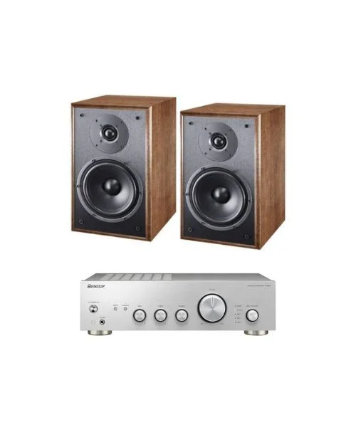 Φωτογραφία προϊόντος: Magnat, Pioneer Hi-Fi Stereo System με Ενισχυτή Pioneer A-10AE και Ηχεία Magnat Monitor S30 Walnut +ΔΩΡΟ Hi-Fi Streamer