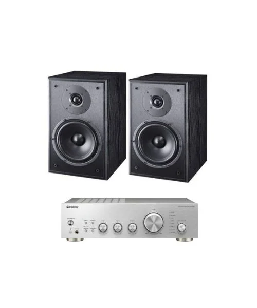 Φωτογραφία προϊόντος: Magnat, Pioneer Hi-Fi Stereo System με Ενισχυτή Pioneer A-40AE και Ηχεία Magnat Monitor S30 Black +ΔΩΡΟ Hi-Fi Streamer