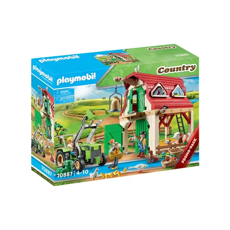 Φωτογραφία προϊόντος: Playmobil Φάρμα Με Ζώα Και Τρακτέρ (70887)