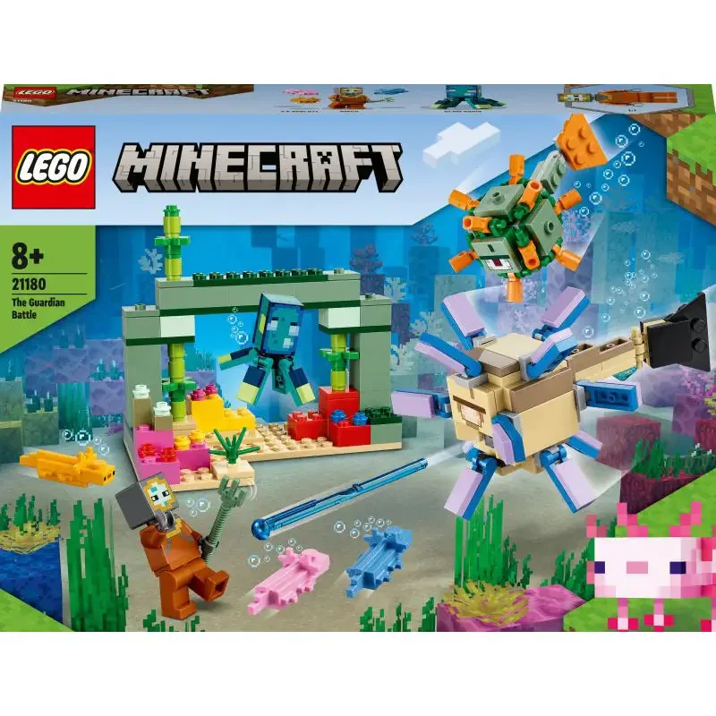 Φωτογραφία προϊόντος: Lego Minecraft Η Μάχη Των Φυλάκων (21180)
