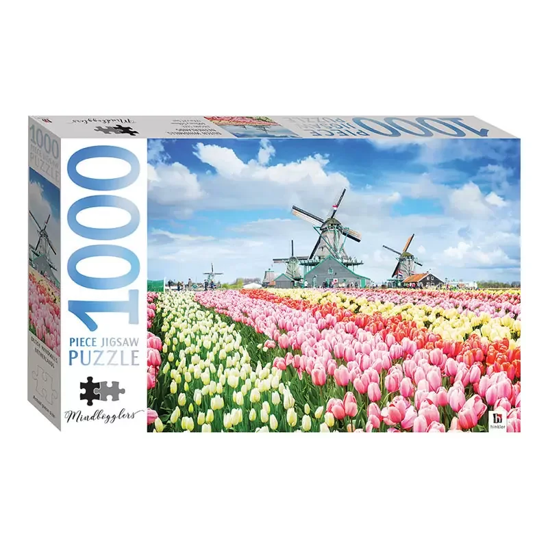 Φωτογραφία προϊόντος: Mindbogglers Παζλ Dutch Windmills Holland 1000 Τεμάχια (MJ-17)