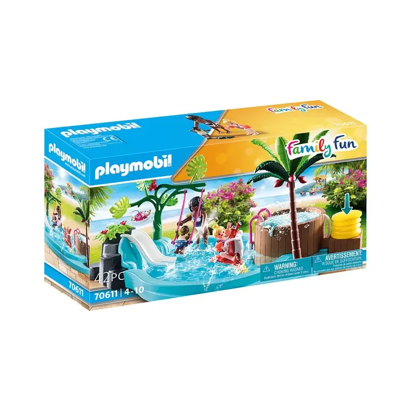 Φωτογραφία προϊόντος: Playmobil Παιδική Πισίνα Με Υδρομασάζ (70611)