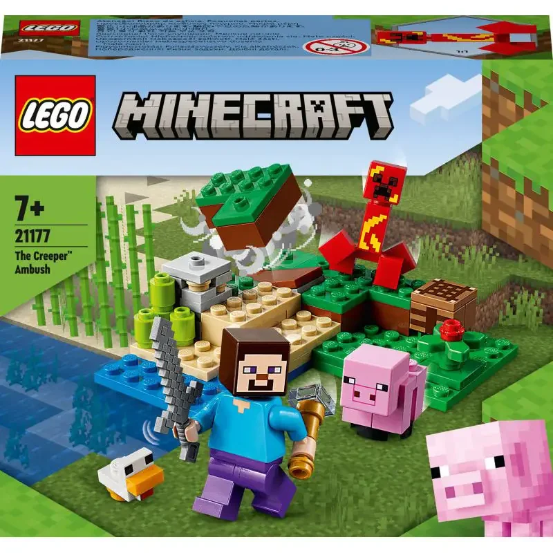 Φωτογραφία προϊόντος: Lego Minecraft Η Ενέδρα Του Creeper (21177)