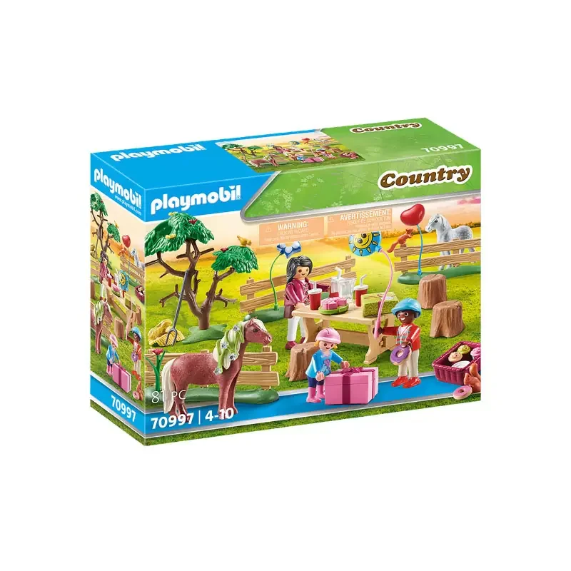 Φωτογραφία προϊόντος: Playmobil Παιδικό Πάρτυ Στη Φάρμα Των Πόνυ (70997)