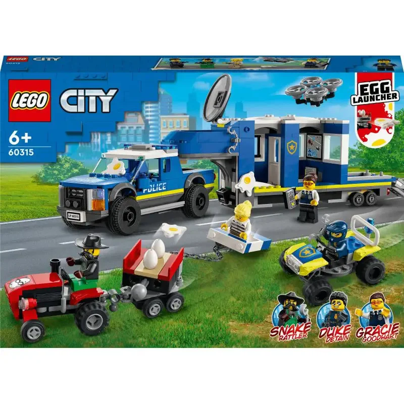 Φωτογραφία προϊόντος: Lego City Φορτηγό Αστυνομικής Κινητής Επιχειρησιακής Μονάδας (60315)