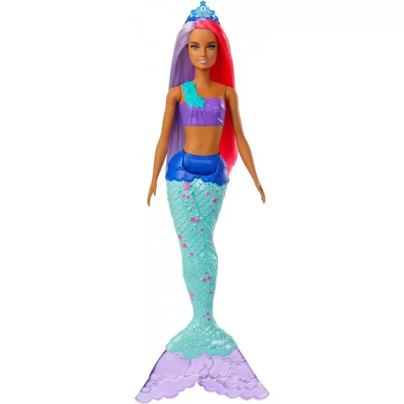 Φωτογραφία προϊόντος: Barbie Dreamtopia Γοργόνα Κούκλα Με Μωβ Ουρά (GJK07-GJK09)