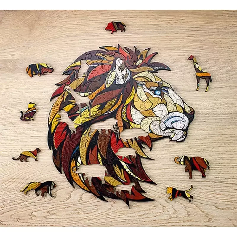 Φωτογραφία προϊόντος: EWA Eco Wood Art Πάζλ Lion Ξύλινο Κουτί (1126)