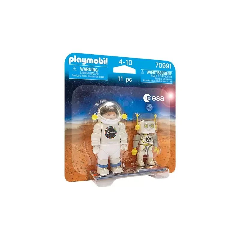 Φωτογραφία προϊόντος: Playmobil Duo Pack Αστροναύτης Esa Και Robert (70991)