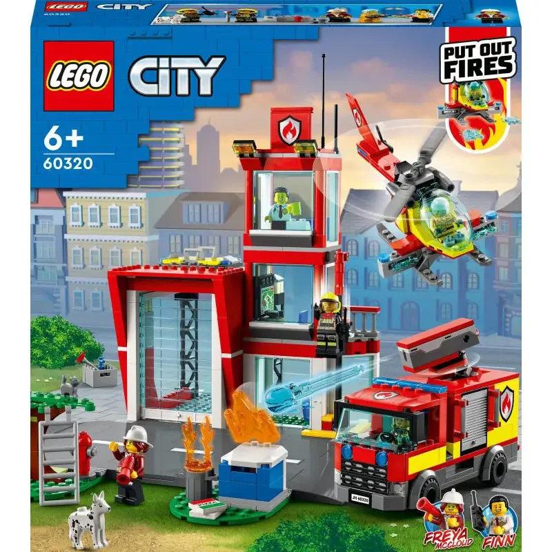 Φωτογραφία προϊόντος: Lego City Σταθμός Πυροσβεστικής (60320)