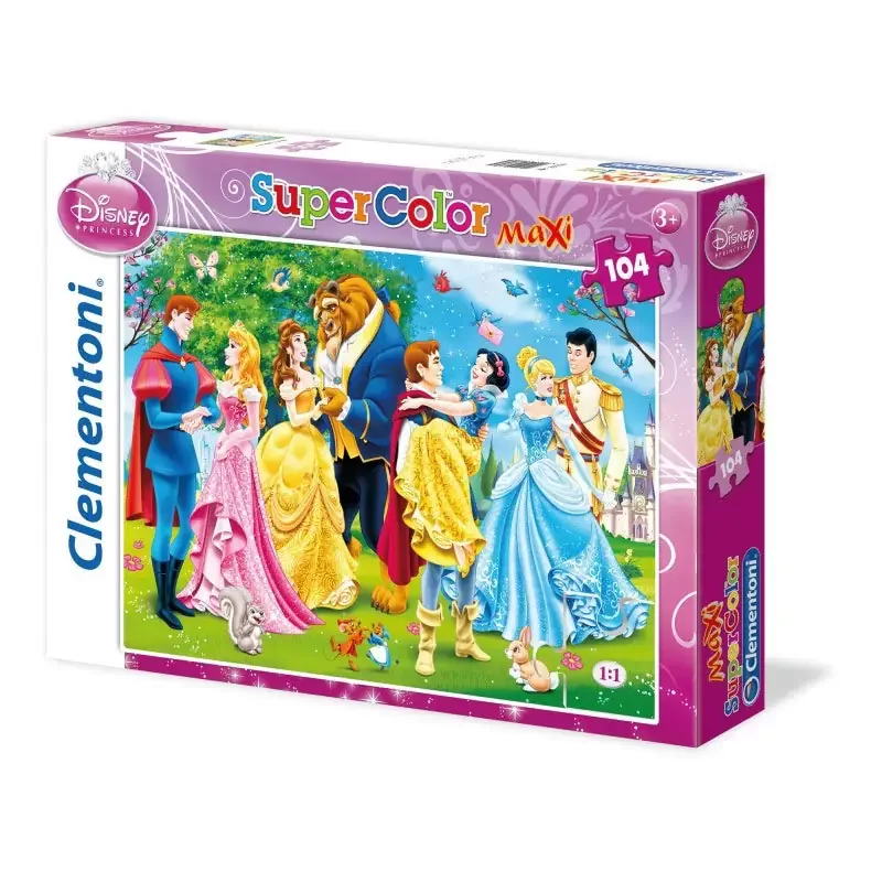 Φωτογραφία προϊόντος: Clementoni Παζλ 104 Τεμάχια Maxi S.C. - A Princess Follow Her Heart (1210-23656)