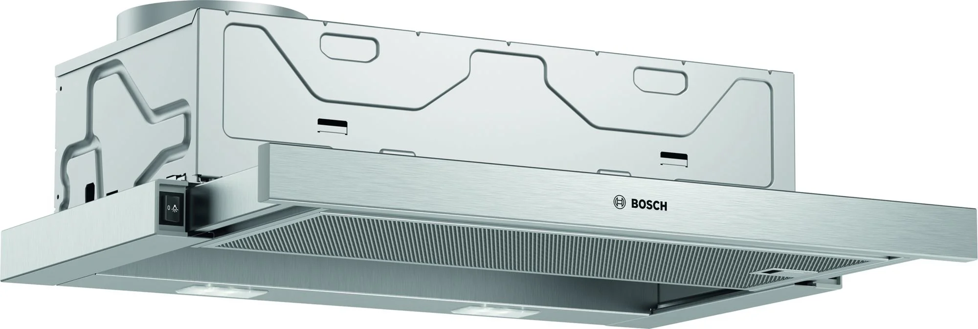 Φωτογραφία προϊόντος: Απορροφητήρας Bosch Serie 2 DFM064W54 Συρόμενος 60cm Inox 388 m³/h B