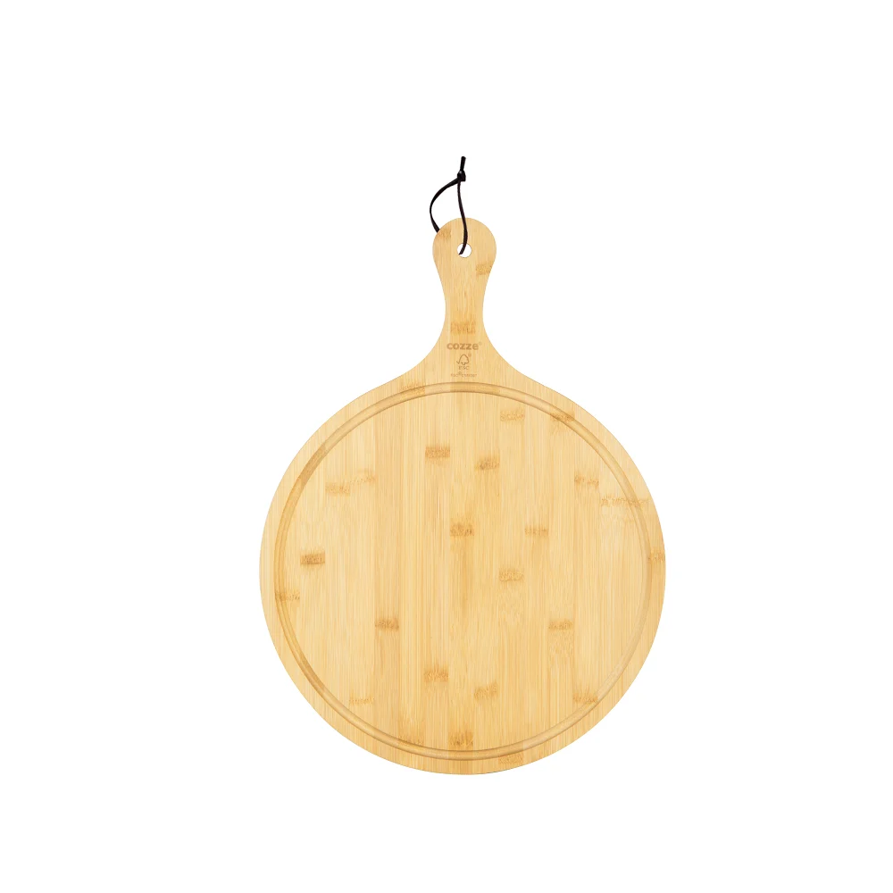 Φωτογραφία προϊόντος: Pizza board bamboo w/handle-Cozze®