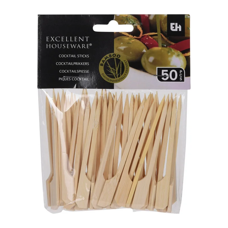 Φωτογραφία προϊόντος: Πηρουνάκια Bamboo 9cm 50 Τεμάχια